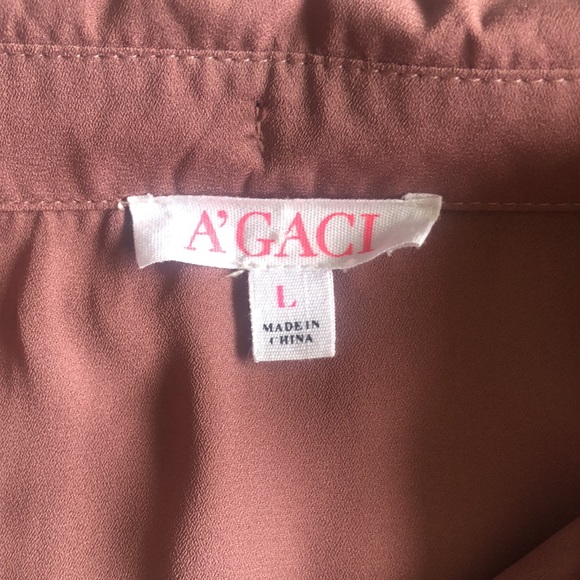 Mauve ruffle blouse - Picture 2 of 4